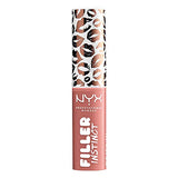 NYX PROFESSIONAL MAKEUP Filler Instinct Plumping Lip Color, Lip Balm - Beach Casual (Nude Pink)