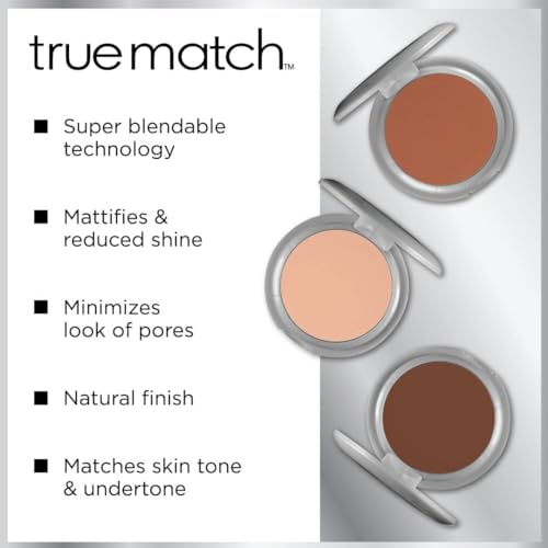 L’Oréal Paris True Match Powder, Light Ivory [W2], 0.33 oz