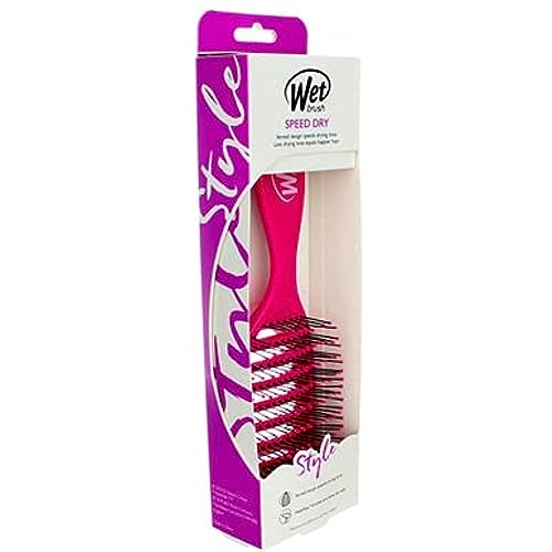 Wet Brush, Refresh and Extend Speed Dry Hair Black Detangling For All Hair Types – Removes Dirt Excess Oils and Impurities Charcoal Infused Bristles