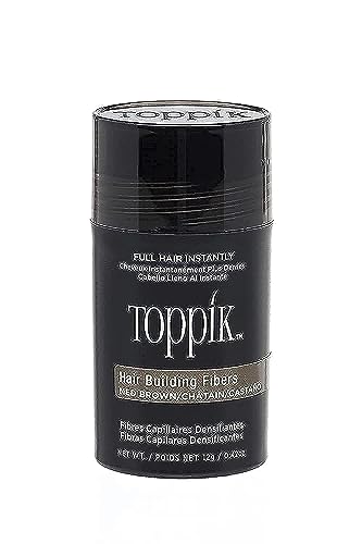 Toppik Hair Building Fibers, Light Brown, 12g