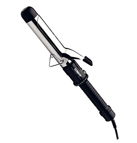 Conair Instant Heat 1-Inch Curling Iron, 1-inch barrel produces classic curls – for use on short, medium, and long hair