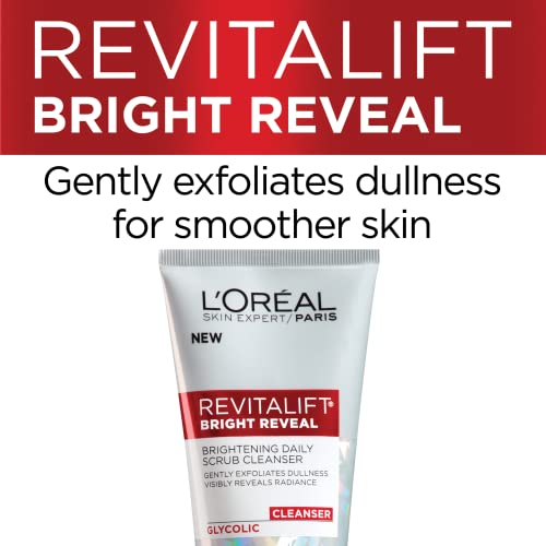 LOréal Paris Revitalift Bright Reveal Anti-Aging Facial Cleanser with Glycolic Acid 5 fl. oz (Pack of 2)