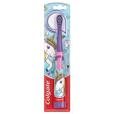 Colgate Kids Battery Powered Toothbrush, Unicorn, Extra Soft Toothbrush, Ages 3 and Up, 1 Pack