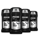 AXE Antiperspirant Stick For Men For Long Lasting Freshness Dark Temptation All Day Fresh Scent 48 Hour Anti Sweat Mens Deodorant 2.7oz 4 Count