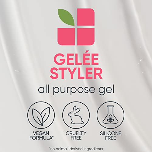 Biolage Styling Gelée,Firm Hold That Adds Body, Shine & Control,For All Hair Types,Paraben-Free,Vegan,16.9 fl. oz