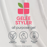 Biolage Styling Gelée,Firm Hold That Adds Body, Shine & Control,For All Hair Types,Paraben-Free,Vegan,16.9 fl. oz