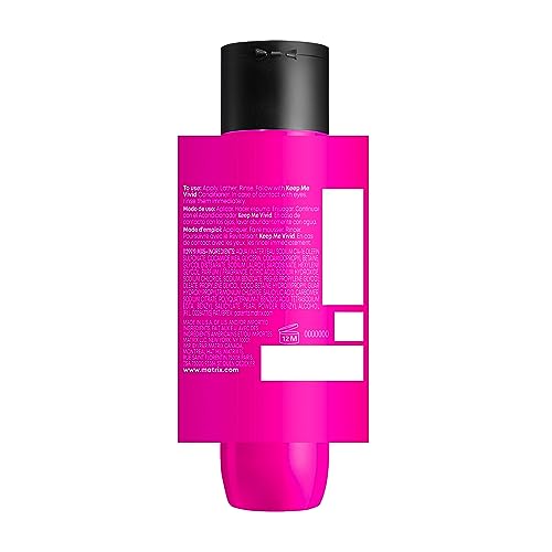 Matrix Keep Me Vivid Shampoo | Prolongs Color Vibrancy & Enhances Shine | Sulfate-Free | For Color Treated Hair | Gently Cleanses Hair | Salon Shampoo | Packaging May Vary | 10 Fl. Oz.