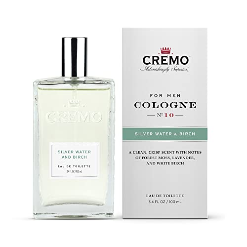 Cremo Spray Cologne, Palo Santo (Reserve Collection), A Combination of Bright Cardamom, Dry Papyrus and Aromiatic Palo Santo, 3.4 Fl Oz