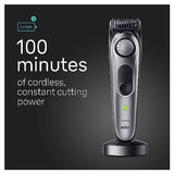 Braun All-in-One Style Kit Series 9 9440, 13-in-1 Trimmer for Men with Beard Trimmer, Body Trimmer for Manscaping, Hair Clippers & More, Braun’s Sharpest Blade, 40 Length Settings,