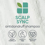 Biolage Scalp Sync Anti-Dandruff Shampoo | Targets Dandruff, Controls The Appearance of Flakes & Relieves Scalp Irritation | Paraben Free | For Dandruff Control | Vegan | Salon Shampoo | 13.5 Fl. Oz