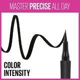 Maybelline Eyestudio Master Precise All Day Waterproof Liquid Eyeliner Makeup, Black, 2 Count