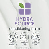 Biolage Hydra Source Conditioning Balm | Hydrates, Nourishes & Detangles Dry Damaged Hair | Moisturizing | Sulfate-Free | For Medium To Coarse Hair | Deep Conditioning | 9.5 Fl. Oz