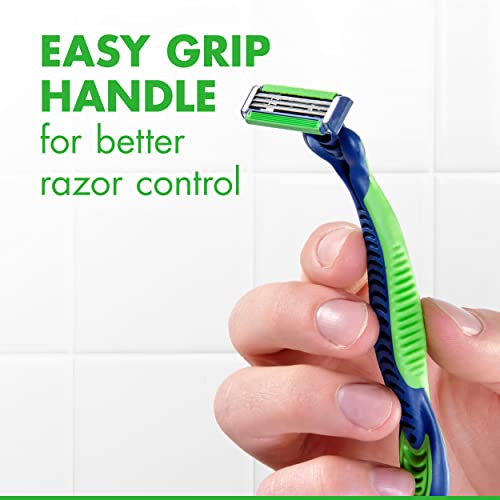 Gillette Sensor3 Smooth Shave Disposable Razor, 4 Count