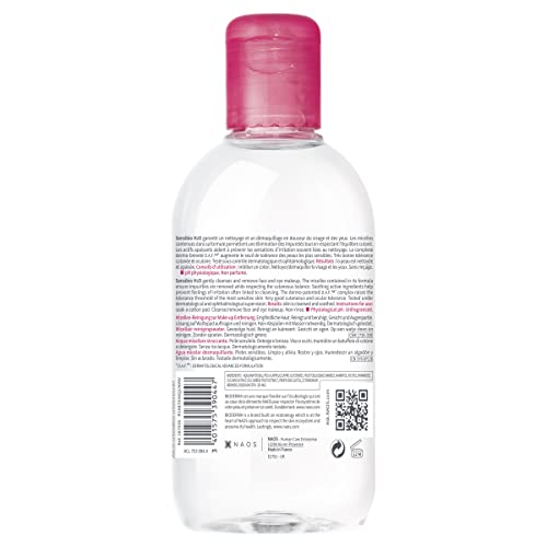 Bioderma - Sensibio H2O - Micellar water makeup remover, 33.4 Fl Oz