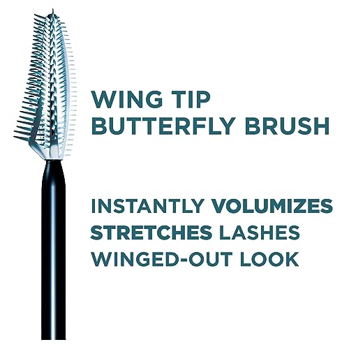 L’Oréal Paris Voluminous Butterfly Mascara, Blackest Black, 1 Tube