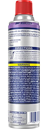 WD-40 Specialist Bike Degreaser , 10 OZ