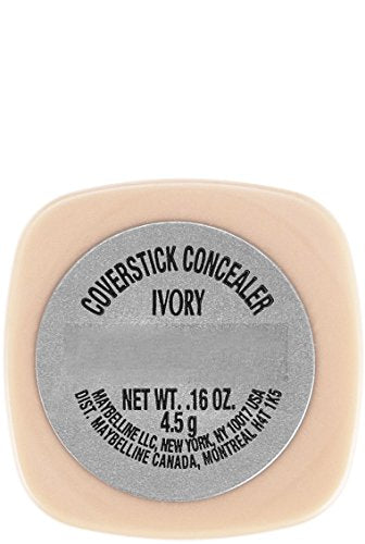 Maybelline New York Cover Stick Corrector Concealer, Yellow Corrects Dark Circles, 0.16 oz.