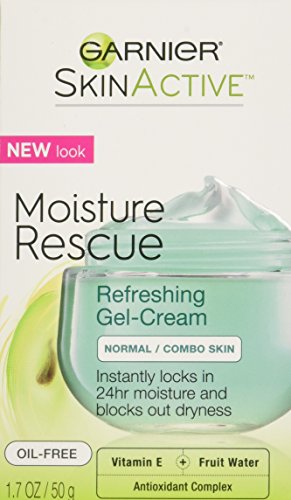 Garnier SkinActive Moisture Rescue Face Moisturizer, Normal/Combo, 1.7 Ounce (Pack of 2)