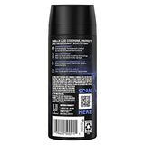 AXE Fine Fragrance Collection Premium Deodorant Body Spray For Men Blue Lavender 3 Count With 72H Odor Protection And Freshness Infused With Lavender, Mint, And Amber Essential Oils 4oz