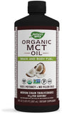 Nature's Way MCT Oil, Brain and Body Fuel from Coconuts*; Keto and Paleo Certified, Organic, Gluten Free, Non-GMO Project Verified, 30 Fl. Oz.