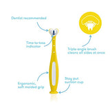 Frida Baby Triple-Angle Toothhugger Training Toothbrush for Toddler Oral Care