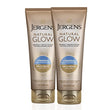 Jergens Natural Glow +FIRMING Self Tanner Body Lotion, Fair to Medium Skin Tone, Sunless Tanning Moisturizer with Collagen and Elastin. Helps to Visibly Reduce Cellulite, 7.5 Fl Oz (Pack of 2)