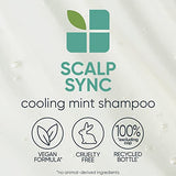 Biolage Cooling Mint Scalp Sync Shampoo | Cleanses Excess Oil From The Hair & Scalp | For Oily Hair & Scalp | Cool Sensation | Cruelty Free | Vegan | Salon Shampoo | 13.5 Fl. Oz