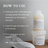 Davines LOVE Curl Conditioner | Curly Hair Conditioner for Hydrating + Elasticizing Curls | Great For Wavy and Curly Hair Types | 8.77 fl oz