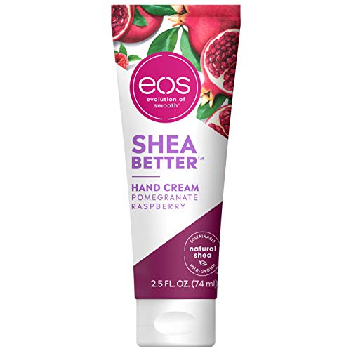 eos Shea Better Hand Cream - Vanilla Cashmere | Instant Hydration + Lasting Protection | 2.5 oz