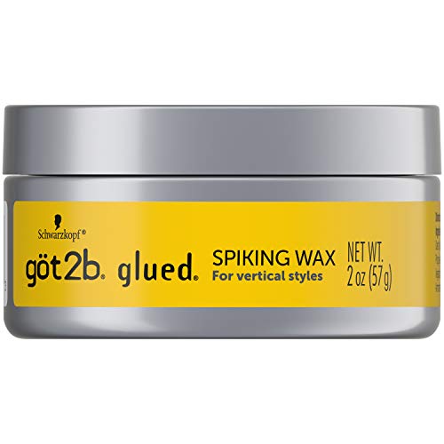 Got2b Glued Spiking Hair Wax, Fierce Holding Power, 2 oz