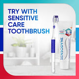 Sensodyne Toothpaste Sensitivity Gum and Enamel, Triple Protection, Refreshing Fluoride Toothpaste, Mint Flavor - 3.4 Ounces x 3