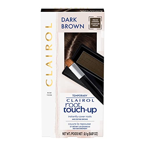 Clairol Root Touch-Up Temporary Concealing Powder, Black Hair Color, Pack of 1