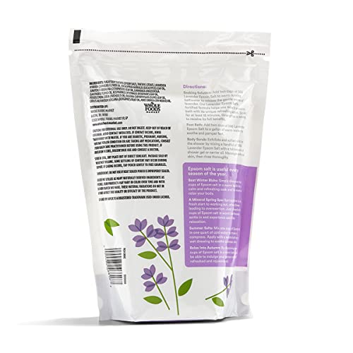 365 by Whole Foods Market, Lavender Epsom Salt, 48 Ounce