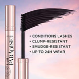 LOreal Paris Voluminous Makeup Lash Paradise Mascara, Voluptuous Volume, Intense Length, Feathery Soft Full Lashes, No Flaking, No Smudging, No Clumping, Blackest Black, 1 Count, Packaging May Vary