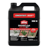 Ortho GroundClear Year Long Vegetation Killer1 - Concentrate, Visible Results in 3 Hours, Kills Weeds and Grasses to the Root When Used as Directed, Up to 1 Year of Weed and Grass Control, 2 gal.