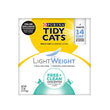 Purina Tidy Cats Low Dust Clumping Cat Litter, LightWeight Free & Clean Unscented, Multi Cat Litter - 17 Lb. Box