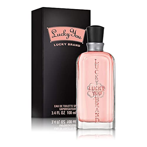 Lucky You Women's Body Mist, Eau de Toilette Spray, Day or Night Fragrance with Fresh Flower Citrus Scent, 8 Fl Oz