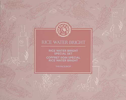 THE FACE SHOP Rice Water Bright Foam Cleanser 300ml, 10.14 Fl Oz (Pack of 1)