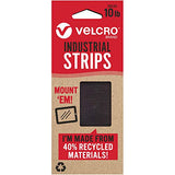 VELCRO Brand ECO Collection Stick on Adhesive Tape 3ft x 7/8in, Sustainable 30% Recycled Material, White