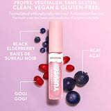 COVERGIRL Clean Fresh Yummy Gloss – Lip Gloss, Sheer, Natural Scents, Vegan Formula - Glamingo Pink