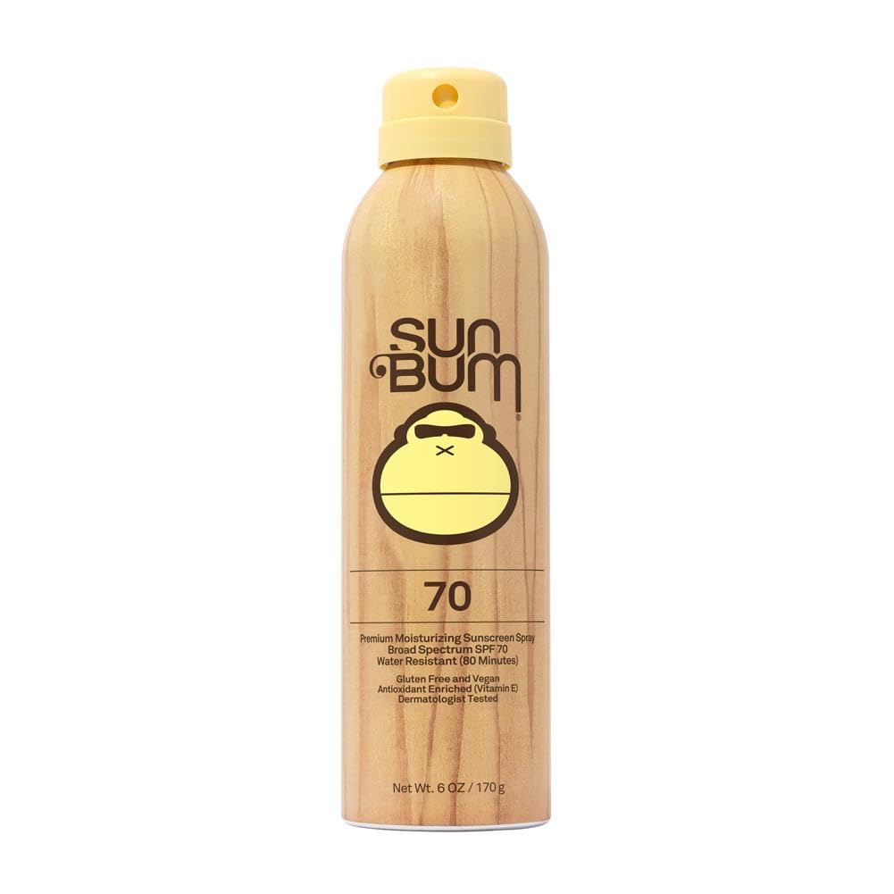 Sun Bum Original SPF 30 Sunscreen Spray |Vegan and Hawaii 104 Reef Act Compliant (Octinoxate & Oxybenzone Free) Broad Spectrum Moisturizing UVA/UVB Sunscreen with Vitamin E | 6 oz