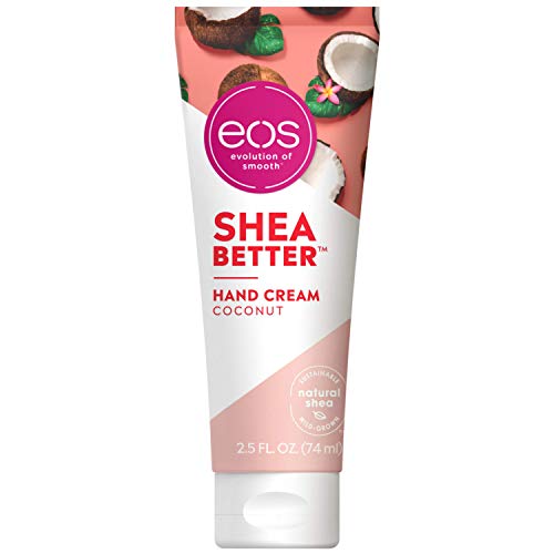 eos Shea Better Hand Cream - Vanilla Cashmere | Instant Hydration + Lasting Protection | 2.5 oz