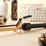 HOT TOOLS Pro Signature Gold Curling Iron | Long-Lasting, Defined Curls, (1-1/2 in)