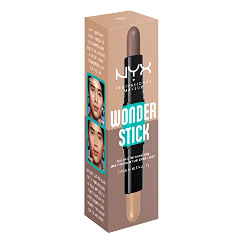 NYX PROFESSIONAL MAKEUP Wonder Stick, Face Shaping & Contouring Stick - Universal Light