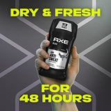 AXE Antiperspirant Stick For Men For Long Lasting Freshness Dark Temptation All Day Fresh Scent 48 Hour Anti Sweat Mens Deodorant 2.7oz 4 Count