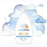 Baby Dove Sensitive Skin Care Body Lotion For Delicate Baby Skin Rich Moisture With 24-Hour Moisturizer, 20 fl oz (Package May Vary)