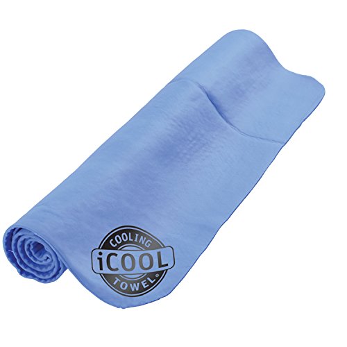 FROGG TOGGS iCOOL PVA Cooling Towel, 26 x 17, Sky Blue