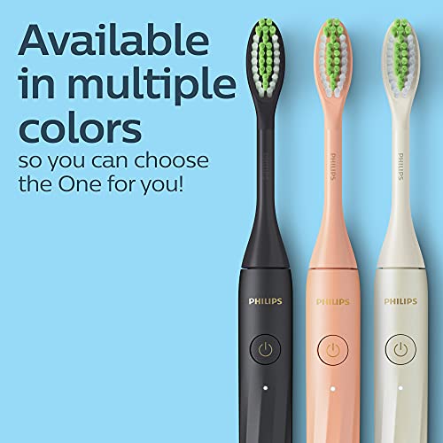 PHILIPS One by Sonicare Battery Toothbrush, Mango Yellow, HY1100/02