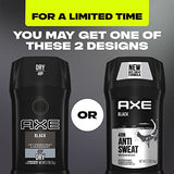 AXE Antiperspirant Stick For Men For Long Lasting Freshness Dark Temptation All Day Fresh Scent 48 Hour Anti Sweat Mens Deodorant 2.7oz 4 Count