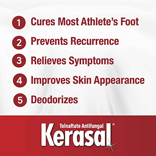 Kerasal 5-in-1 Athlete's Foot Silky Clear Gel, 0.42 oz